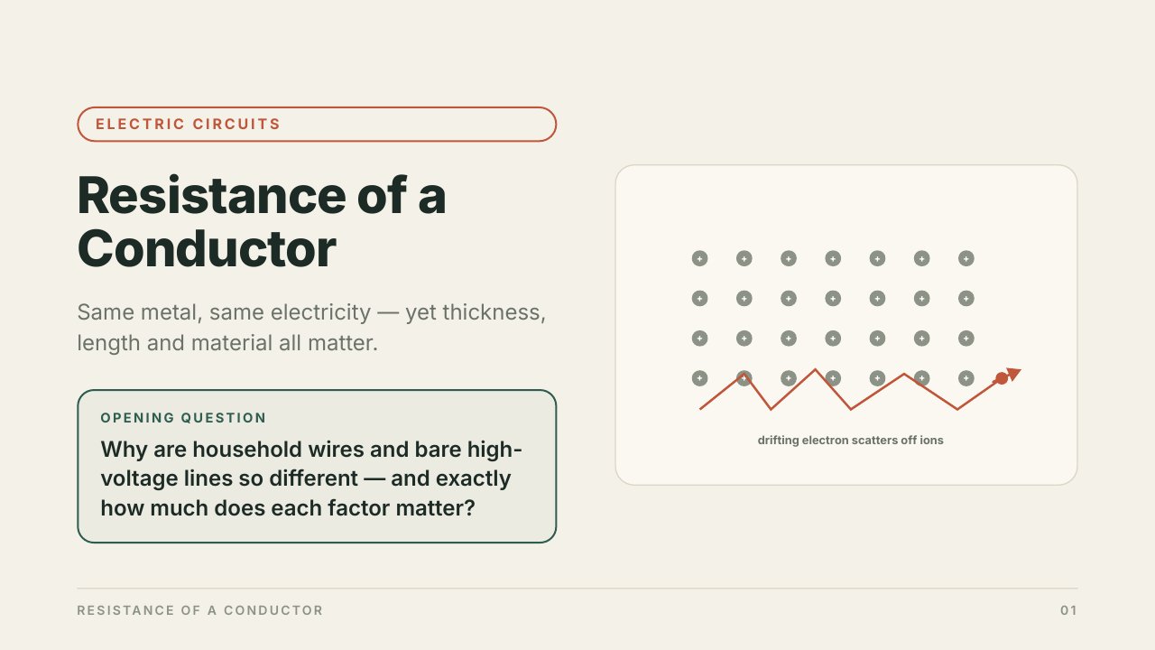 Conductor resistance — first page preview